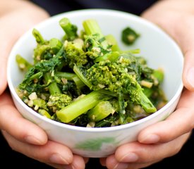 Garlicky - Soy Rapini (Broccoli Rabe)