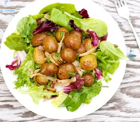 Charred New Potato and Fennel Salad