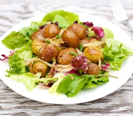 Charred New Potato and Fennel Salad