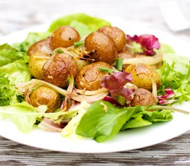 Charred New Potato and Fennel Salad