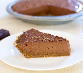 Chocolate Silken Tofu Pie