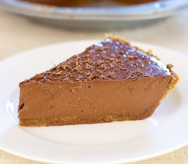 Chocolate Silken Tofu Pie