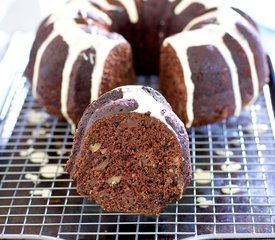 Chocolate Zucchini Rum Cake