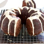 Chocolate Zucchini Rum Cake (Healthier Version)