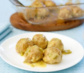 Honey-Mustard Turkey Meatballs