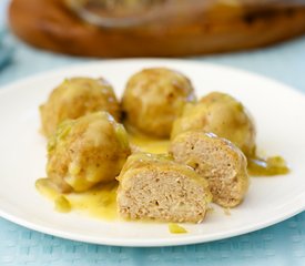 Honey-Mustard Turkey Meatballs