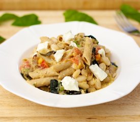 Fennel, Zucchini and White Bean Pasta