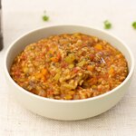 Favorite Brown Rice and Lentil Stew