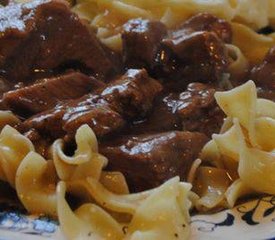 Slow Cooker Beef Tips With Gravy 