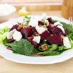 Roasted Beets and Goat Cheese Salad