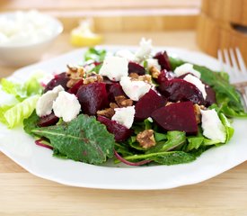 Roasted Beets and Goat Cheese Salad