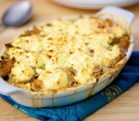 Ricotta Chicken, Noodle and Broccoli Casserole