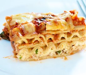 Cheesy Vegetable Lasagna