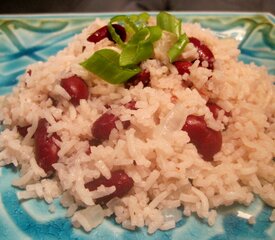 Simple Jamaican Rice and Peas