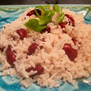 Simple Jamaican Rice and Peas