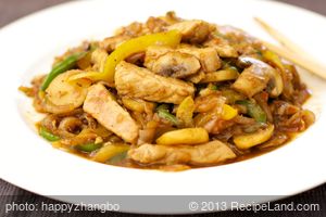 Chinese: Stir-Fry Pork and Peppers recipe