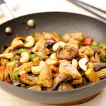 Chicken with Stir-Fry Vegetables