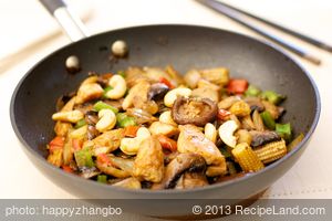 Chicken with Stir-Fry Vegetables