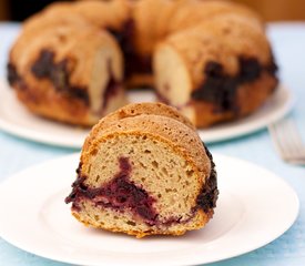 Almond Cherry Bundt Cake