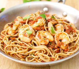 Saucy Shrimp and Pasta