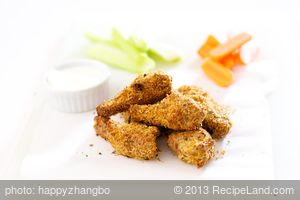 Breaded Parmesan Chicken Wings