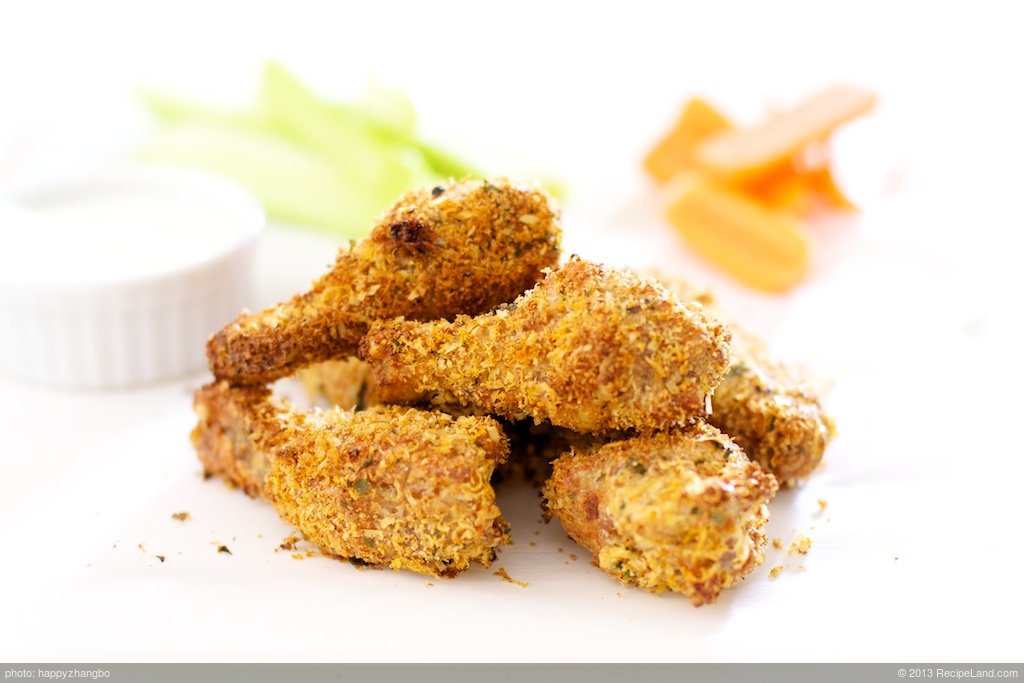 Breaded Parmesan Chicken Wings