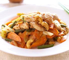 Cashew Chicken with Vegetables 