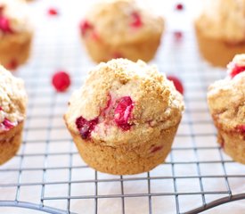 Best Cranberry Muffins (Healthier Version)