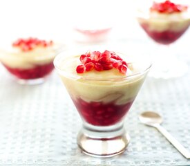 Vanilla Bean and Pomegranate Parfaits