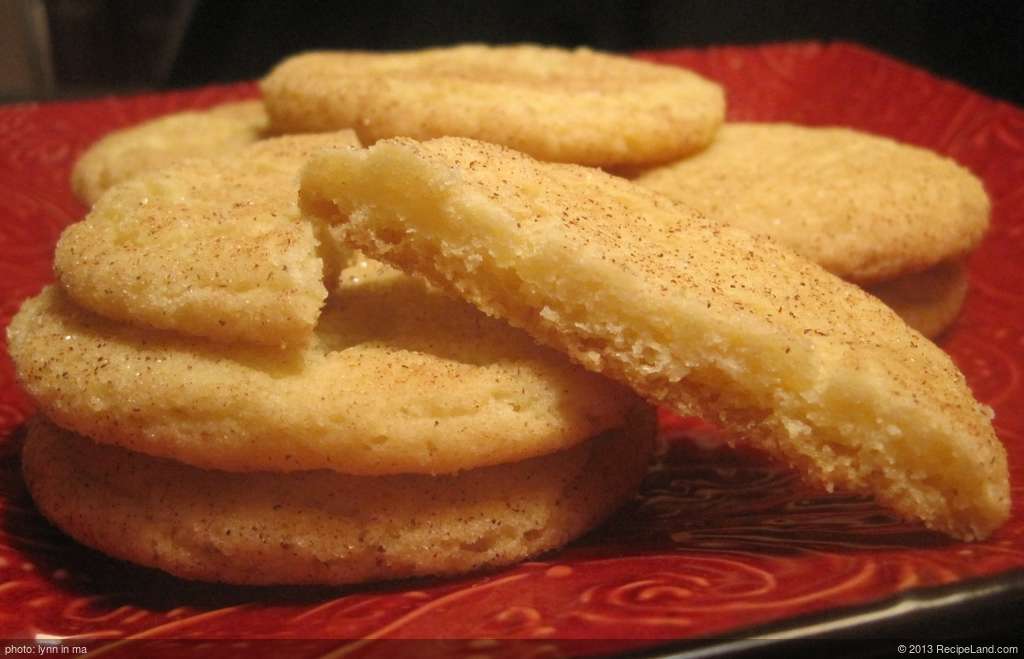 Amazing Cinnamon Snickerdoodles recipe