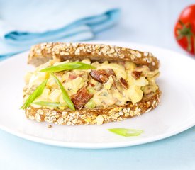 Bacon, Egg and Tomato Salad Sandwiches