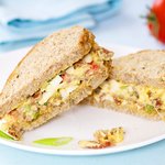 Bacon, Egg and Tomato Salad Sandwiches