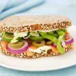Smoked Salmon Hero Sandwich