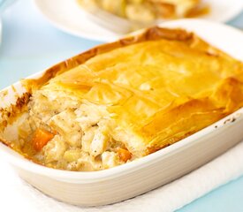 Phyllo Chicken Pot Pie