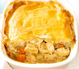 Phyllo Chicken Pot Pie