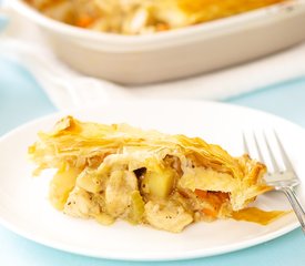 Phyllo Chicken Pot Pie