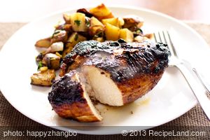 Ginger Honey Roast Chicken