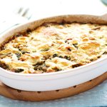 Mother's Day Ham and Cheese Breakfast Casserole