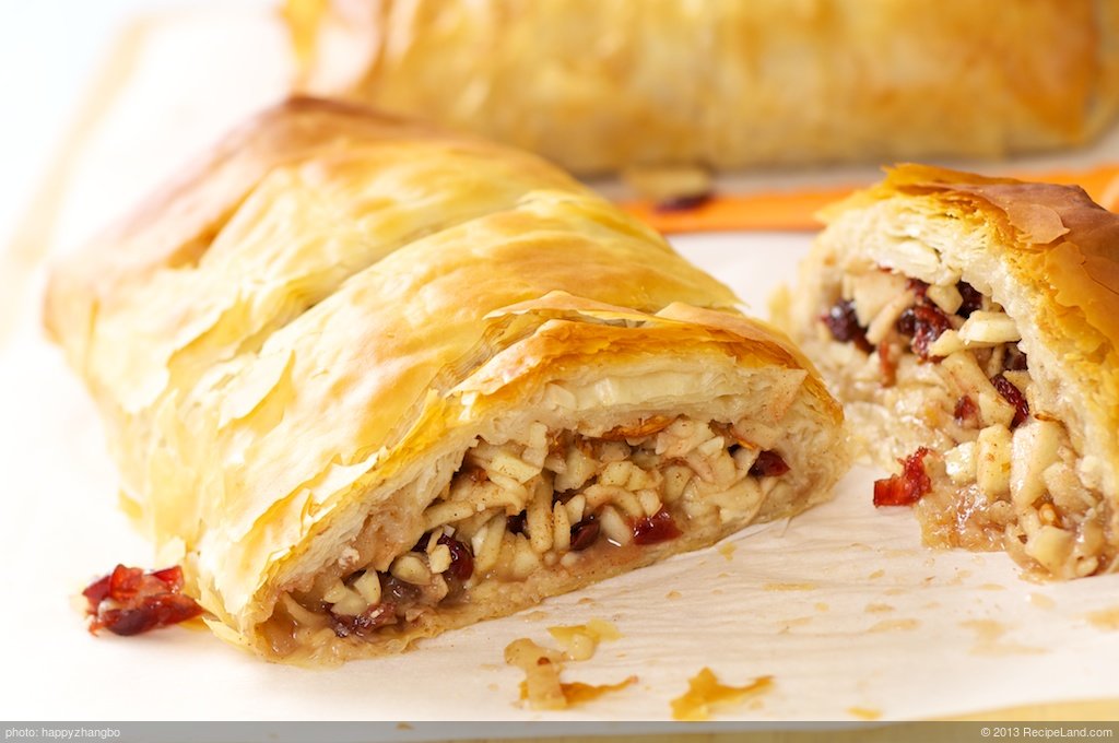 Apple Almond Strudel