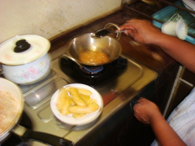 Homemade  Fried Bananas