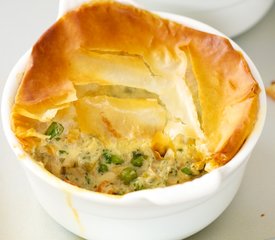 Deep-Dish Leftover Turkey Pot Pie