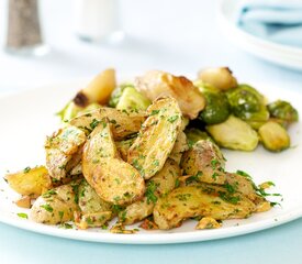 Garlic & Parsley Roasted Potatoes