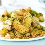 Garlic and Parsley Roasted Potatoes