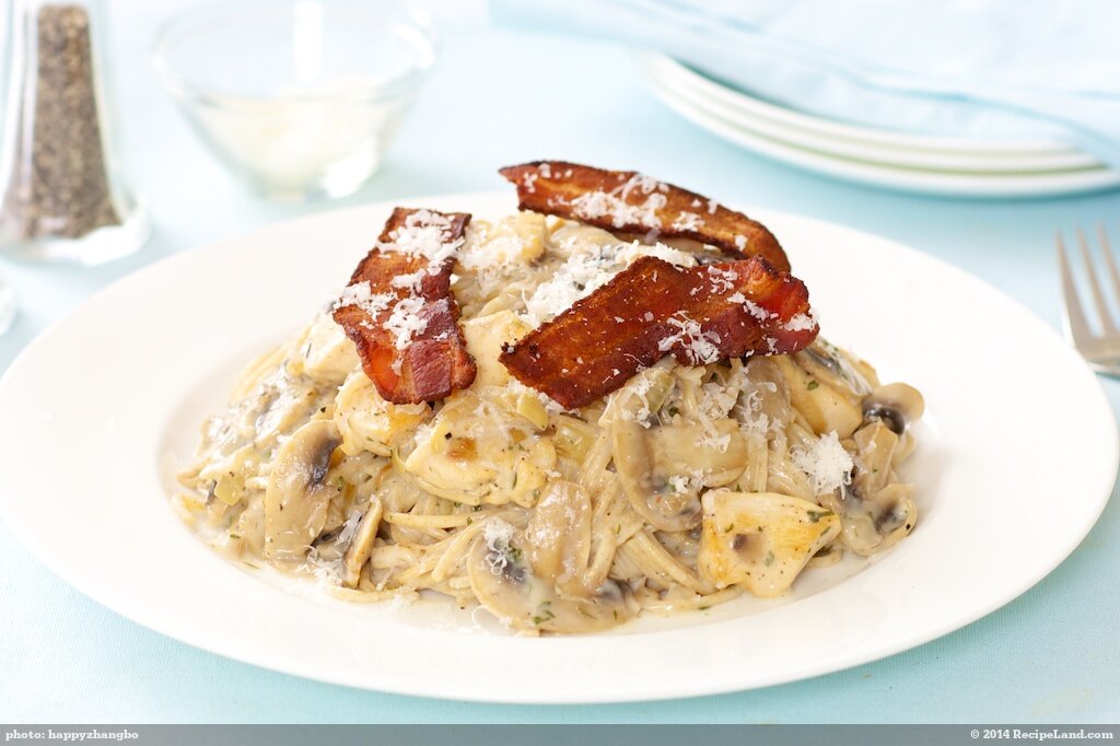 Bacon Turkey Tetrazzini