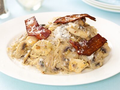 Bacon Turkey Tetrazzini