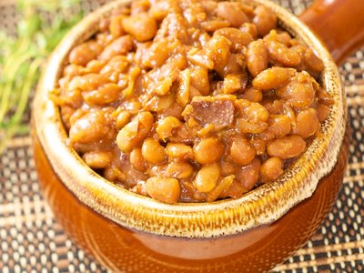 Slow cooker Baked Beans