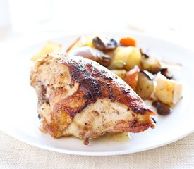 Oven Roasted Chicken With New Potatoes