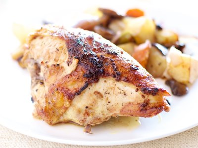 Oven Roasted Chicken With New Potatoes