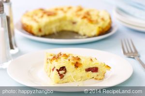 Potato Salami Cake recipe