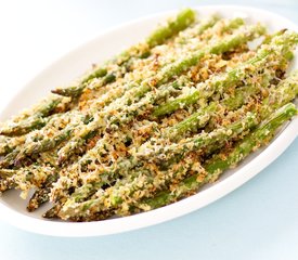 Roasted Parmesan and Panko Asparagus